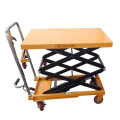 350kg 500kg 1000kg manual lift up table small platform lift